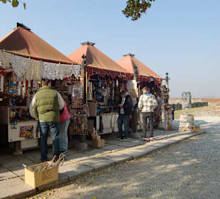 Marktzelte in der Burg