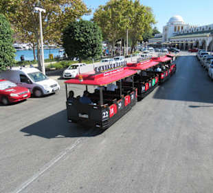 Mit dem Hop Bus in Rhodos Stadt unterwegs