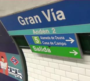 Metrostation Gran Via