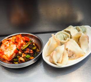 Kimchi mit Mandu