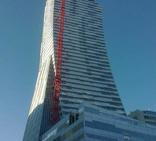 Wieżowce w Warszawie.