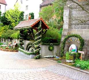 Osterbrunnen in Großgeschaidt