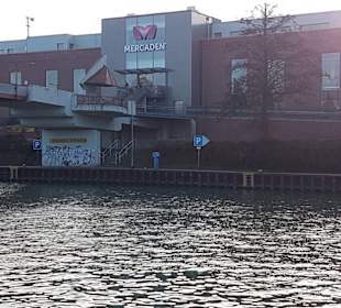 Mercaden, Ansicht Kanalseite