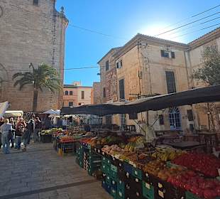 Wochenmarkt Santanyi in Santanyí