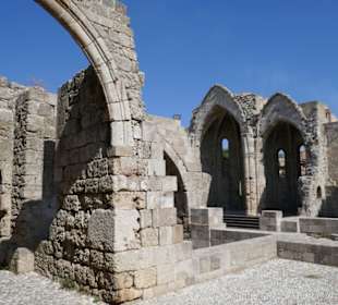 Reste der Kirche Panagia ti Burgu