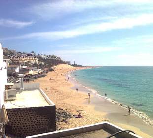 Blick von Morro Jable auf den Strand