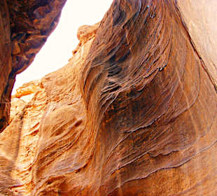 Felsschlucht,  Siq (dt.: „Schacht“)