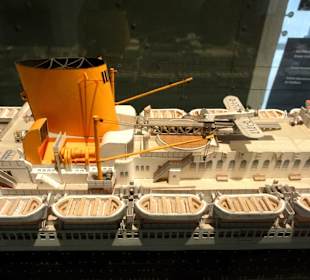 Schiffsmodelle im Museum