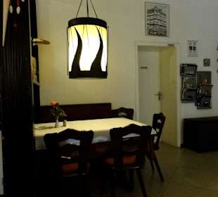 Blick in den Gastraum des Restaurants
