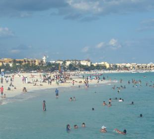 Strand von Playa del Carmen
