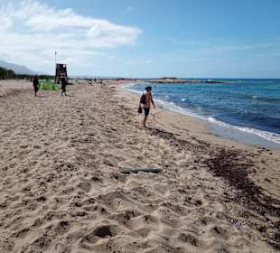 Strand Potamos in Malia