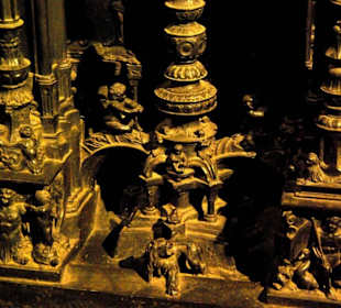 In der Sebald Kirche Standfüße