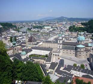 Blick auf Salzburg
