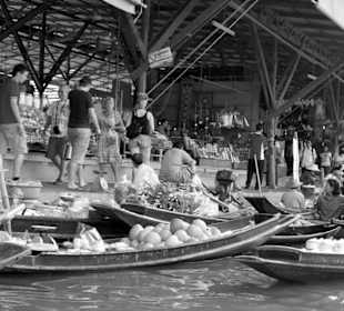 Klongs bei Bangkok