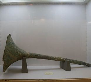 Eksponat w muzeum w Persepolis