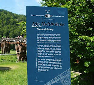 Die längste Holzbrücke Europas