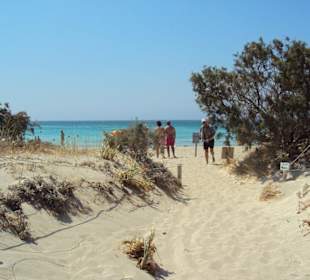 Elafonissi Strand Dünen