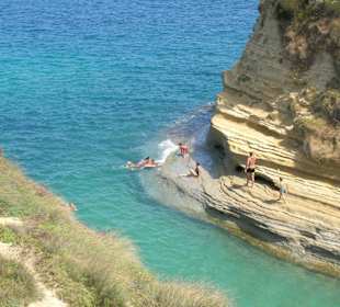 Panorama sulla spiaggia