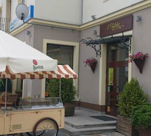 Wejście do kawiarnii