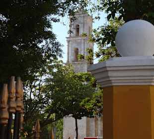 Motiv des Parks von Valladolid