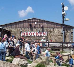 Kiosk auf dem Brocken
