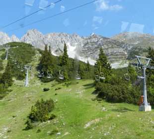 Bahnfahrt hoch zur Seegrube