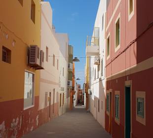 Seitenstraße in Jandia