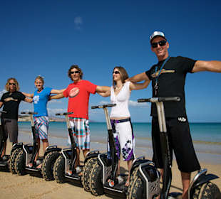 Segway tour on the Beach