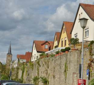 Bei der Stadtbefestigung von Karlstadt am Main