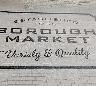 Borough Market in London 