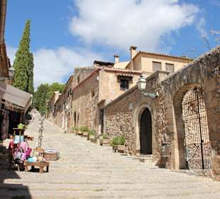 Pollenca Treppe sehr hoch