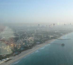 Blick aus dem Burj Al Arab