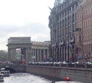 Kasaner Kathedrale St. Petersburg Außenansicht