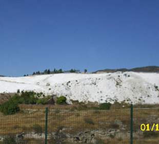 Die Terrassen von weitem