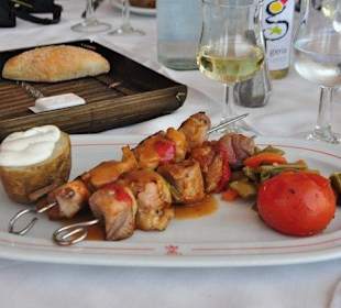 Gegrillt durch Erdwärme