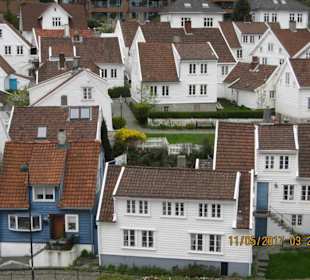 Ausblick vom Schiff auf Gamle Stavanger