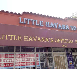 Blick auf ein Geschäft