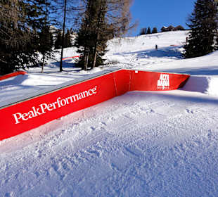 Impressionen aus dem Snowpark Alta Badia