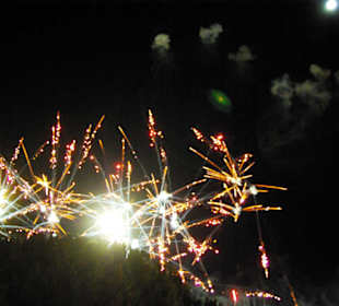 Das Abschlussfeuerwerk