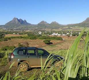 Weite Blicke ueber Mauritius