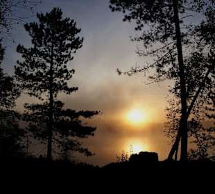 Sonnenaufgang Fish Creek Campingplatz