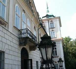 Pałac od strony frontowej