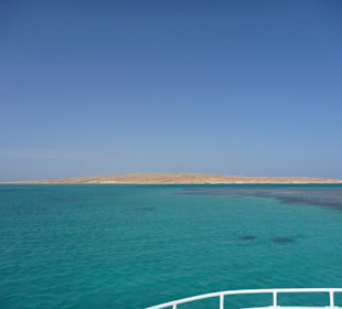 Vom Boot aus das Riff