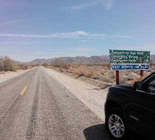 Parkeinfahrt im Süden