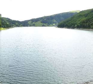 Panoramafoto vom Speichersee Durlassboden