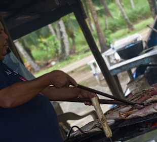 Hier grillt der Chef auch selbst