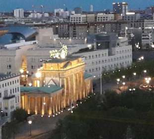 Blick von der Reichstagskuppel