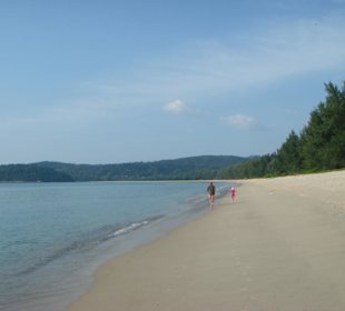 Strandspaziergang v. Bang Tao Beach zum Layan Beach