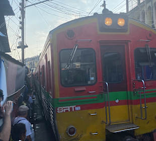 Bangkok Train Markt 