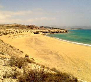 Playa Esmeralda im Anschluß von Costa Calma
